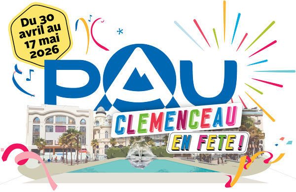 Clémenceau en fête à Pau - Logo-2025